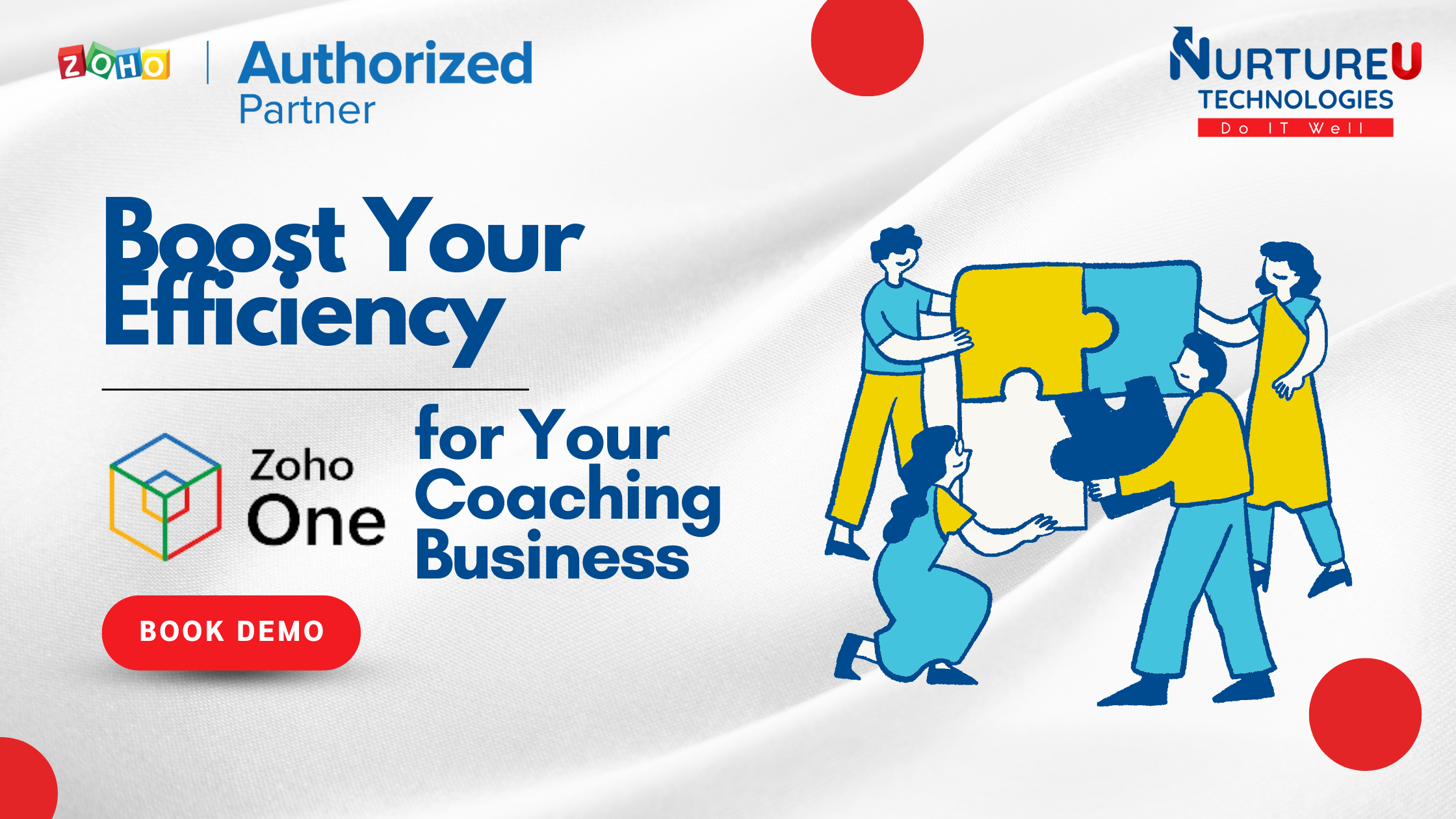 Zoho one for coaching business NurtureU technologies