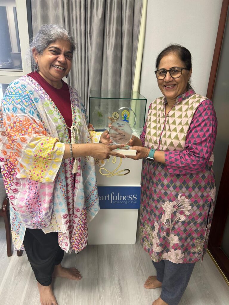 Heartful Communication Trainers being felicitated