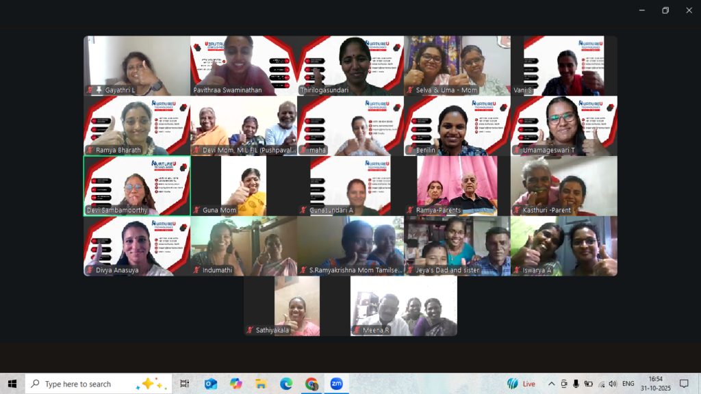 NurtureU Bring Your Parents to work Day