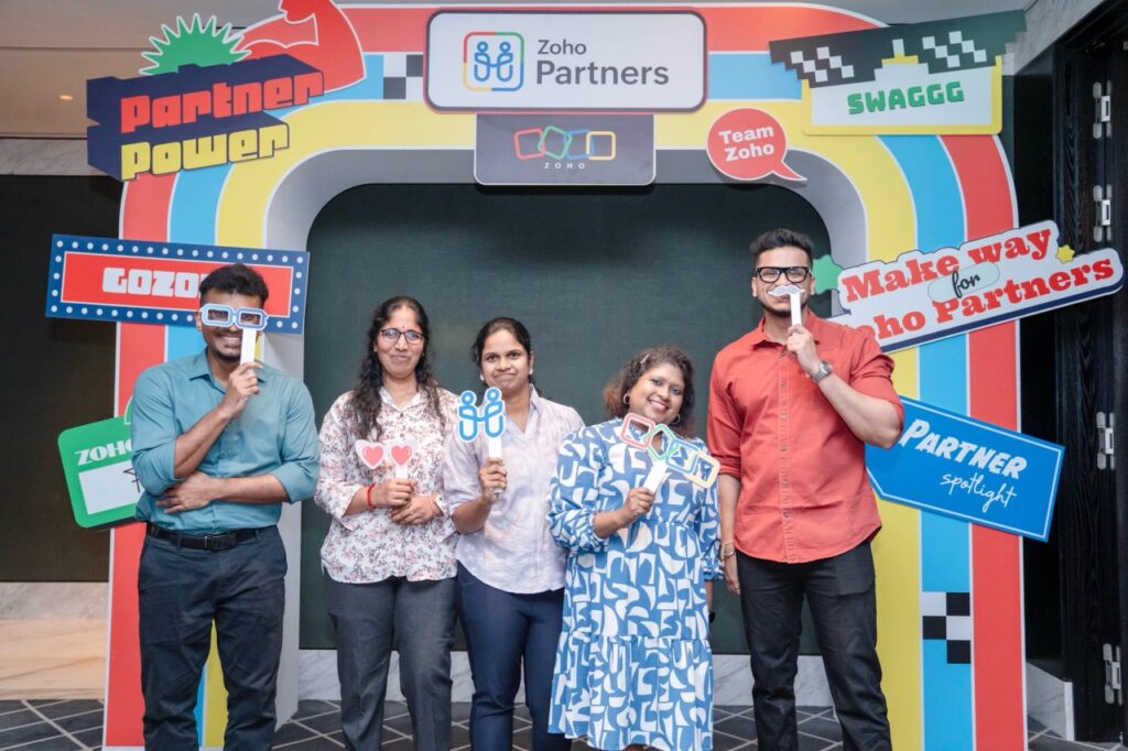 NurtureU team at Zoho Partner Appreciation Meet 2025